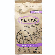 Фото Peppo Adult Mini сухой корм для взрослых собак мелких пород с ягнёнком