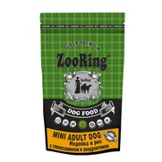 Фото ZooRing Mini Active Dog сухой корм для собак индейка и рис с глюкозамином и хондроитином 26/14
