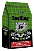 Фото ZooRing Adult Dog сухой корм для собак средних и крупных пород телятина с рисом с хондропротектерам