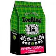 Фото ZooRing Universal сухой корм для взрослых собак всех пород говядина с рисом
