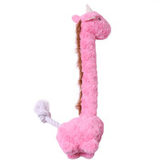 Фото Лион Игрушка для собак Единорог 51х22 см, розовый