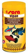 Фото Sera Vipan Основной хлопьевидный корм для всех видов рыб