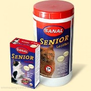 Фото Sanal Senior - Санал витамины для пожилых кошек с Лецитином
