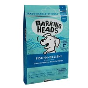 Фото Barking Heads Рыбная вкусняшка Беззерновой сухой корм для собак с лососем, форелью и бататом