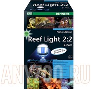 Фото Dennerle Nano Marinus ReefLight 2:2 - Светильник для морских нано-аквариумов, 36 ватт Den5690 