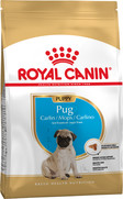 Фото Royal Canin Pug Puppy - Роял Канин сухой корм для щенков породы Мопс до 10месяцев
