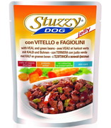 Фото Stuzzy Dog Штуззи паучи для собак телятина с фасолью в желе