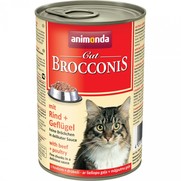 Фото Animonda Brocconis Cat Консервы для кошек с говядиной и мясом домашней птицы