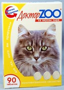 Фото Доктор ЗОО Витамины для кошек со вкусом сыра 