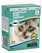 Фото Bozita Tetra Pak кон.д/кошек Кусочки в желе Морская рыба
