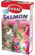 Фото Sanal Salmon Санал витамины для кошек с лососем (Содержит В1, В2, В6, В12)