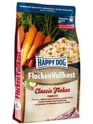 Фото Happy Dog Flocken Vollkost Микс хлопьев с мясом для собак 