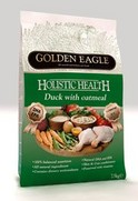 Фото Golden Eagle Holistic Duck with Oatmeal Formula Голден Игл Холистик сухой корм для взрослых