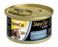 Фото Gimpet - Джимпет консервы для кошек Шани Кэт тунец c креветками 