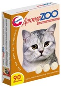 Фото Доктор ЗОО Витамины для кошек со вкусом копченностей 
