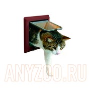 Фото Trixie Трикси дверца для кошек c 4-мя функциями 15,8*14,7см 