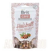 Фото Brit Care Hairball Лакомство для выведения шерсти для кошек