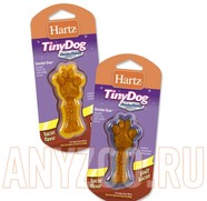 Фото Hartz Tiny Dog Dental Duo Игрушка для собак - Косточка для очищения зубов с лакомством