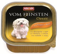 Фото Animonda Консервы Vom Feinsten Classic для собак с мясом домашней птицы и телятиной