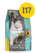 Фото Nutram IS Support Indoor Shedding Cat Food Нутрам сухой корм для кошек, живущих в помещении