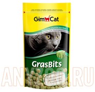 Фото Gimpet GrasBits Джимпет Витамины для кошек Грасбитс с травой