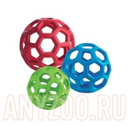 Фото JW Hol-ee Roller Dog Игрушка для собак мяч сетчатый каучук 