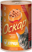 Фото Оскар консервы для кошек Курица