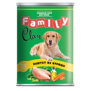 Фото Clan Family консервы для взрослых собак паштет из курицы №45