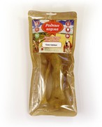 Фото Родные корма лакомства для собак мелких пород кожа говяжья сушеная в дровяной печи
