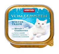 Фото Animonda Vom Feinsten Winter-Traum Оленина с клюквой для кошек