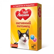 Фото Multi Лакомки Активный питомец витаминизированное лакомство для кошек 