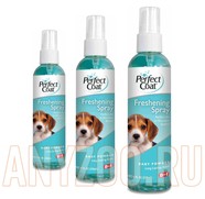 Фото 8 in 1 Freshening Spray Освежающее средство для шерсти собак с ароматом детской присыпки 