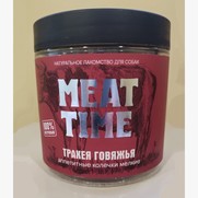 Фото Meat Time лакомство для собак трахея говяжья аппетитные Колечки мелкие