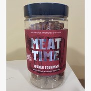 Фото Meat Time лакомство для собак трахея говяжья аппетитные Колечки крупные