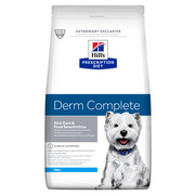 Фото Hill`s PD Derm Complete сухой корм для собак малых пород диетический рацион для защиты кожи 