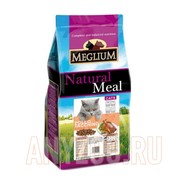 Фото Meglium Adult Меглиум сухой корм для привередливых кошек курица,индейка