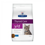 Фото Hill's PD Y/D Сухой корм при гипертиреозе для кошек