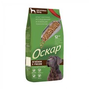 Фото Оскар сухой корм для собак крупных пород ягнёнок с рисом