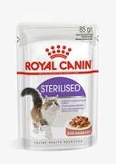 Фото Royal Canin Sterilised - Роял Канин паучи для стерилизованных кошек в соусе