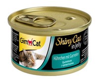 Фото Gimpet - Джимпет консервы для кошек Шани Кэт цыпленок с креветками 