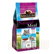 Фото Meglium Adult Меглиум сухой корм для кошек с чувствительным пищеварением рыба