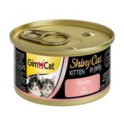 Фото Gimpet Shiny Cat Kitten - Джимпет консервы для котят (цыпленок) 