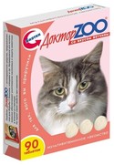 Фото Доктор ЗОО Витамины для кошек со вкусом ветчины 