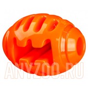 Фото Trixie Трикси игрушка для собак мяч регби Soft & Strong оранжевый
