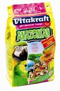 Фото Vitakraft Amazonian Витакрафт Амазон рацион для крупных попугаев Ара и Амазон