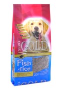 Фото Nero Gold Fish and Rice 24/13 Неро Голд корм для взрослых собак рыба с рисом и овощами