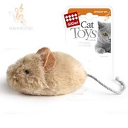 Фото GiGwi Игрушка для кошек Мышка со звуковым чипом