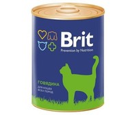 Фото Brit Брит консервы для кошек Говядина