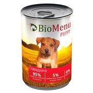 Фото BioMenu puppy Биоменю консервы для щенков Говядина