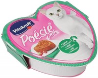 Фото Vitakraft Poesie Витакрафт консервы для кошек Дичь с клюквой в желе